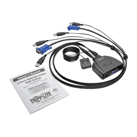 EATON TRIPP LITE 2-Port USB/VGA Cable KV