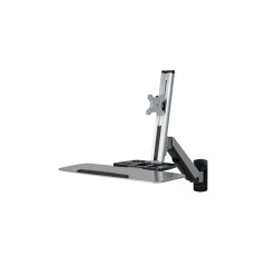 WorkWise Wall-Mounted Workstation Singl