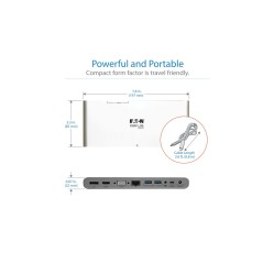 Eaton Tripp Lite USB-C Dock Triple Di