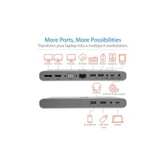 Eaton Tripp Lite USB-C Dock Triple Di