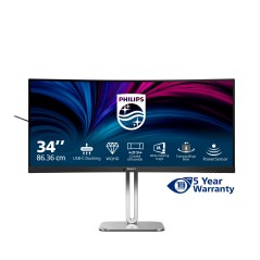 Philips 5000 series 34B2U5600C 00 écran plat de PC 86,4 cm (34") 3440 x 1440 pixels Dual QHD LCD Gris