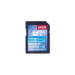 Integral UltimaPro X2 INSDX64G-300/280U2 mémoire flash 64 Go UHS-II