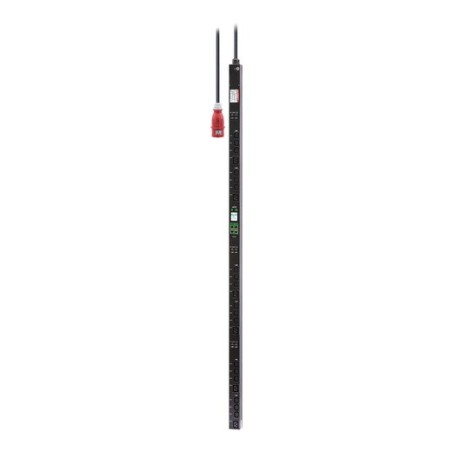 APC Easy Rack PDU, Switched Metered Outlet, 0U, 3 Phase, 22kW, 230V, 32A, (18) C13 and (6) C19 outlets, IEC60309 3P+N+PE inlet