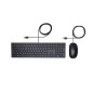 HP Pavilion Wired Keyboard and Mouse 400 clavier Souris incluse Bureau USB AZERTY Belge Noir