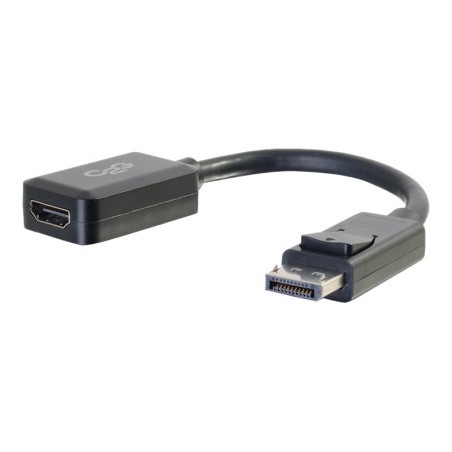 20cm DisplayPort M to HDMI F BLK
