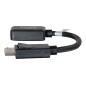 20cm DisplayPort M to HDMI F BLK 20cm DisplayPort M to HDMI F BLK
