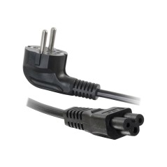 Cbl/2m CEE 7/7 to IEC 60320 C5 Pwr Cord