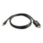6ft C2G MiniDP M to HDMI M BLK