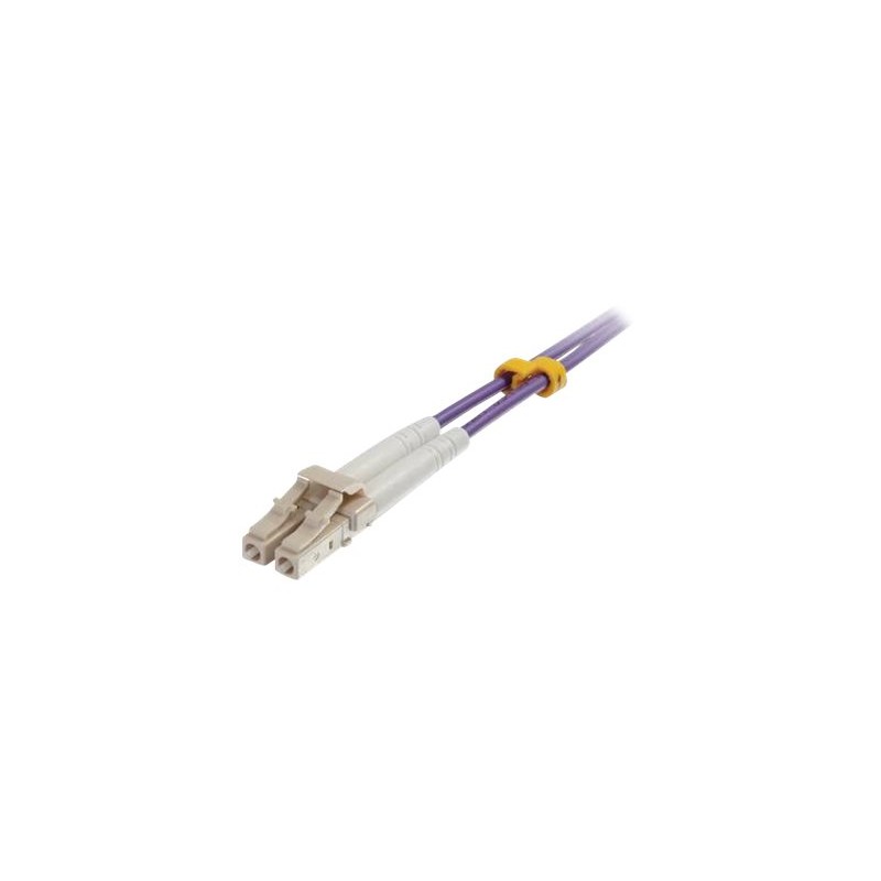 Cbl/1m LC/LC OM4 LSZH Fibre Patch-Viol