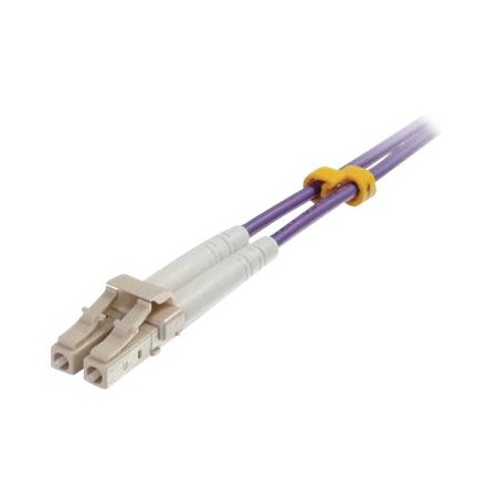 Cbl/1m LC/LC OM4 LSZH Fibre Patch-Viol