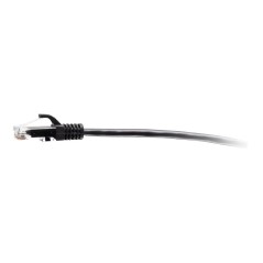 1FT/0.3M CAT6A SLIM PATCH 28AWG BLACK