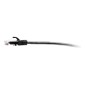1FT/0.3M CAT6A SLIM PATCH 28AWG BLACK 1FT/0.3M CAT6A SLIM PATCH 28AWG BLACK