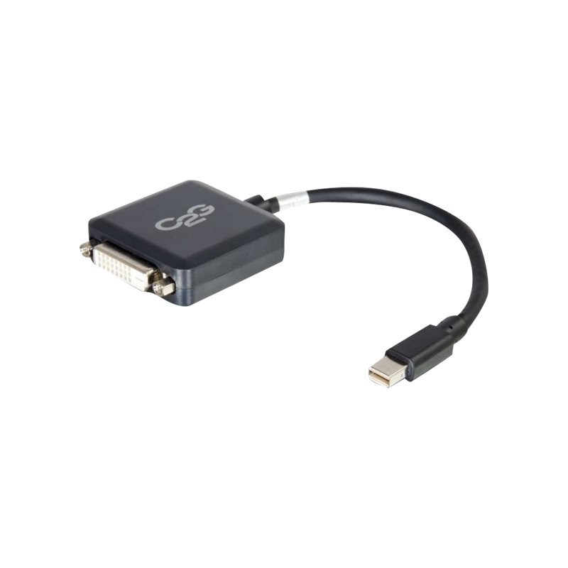 20cm Mini DisplayPort M to DVI F BLK