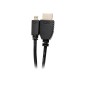 6ft/1.8M HDMI to HDMI Micro Cble w/Eth
