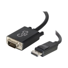 0.9m 3ft DisplayPort M to VGA M BLK