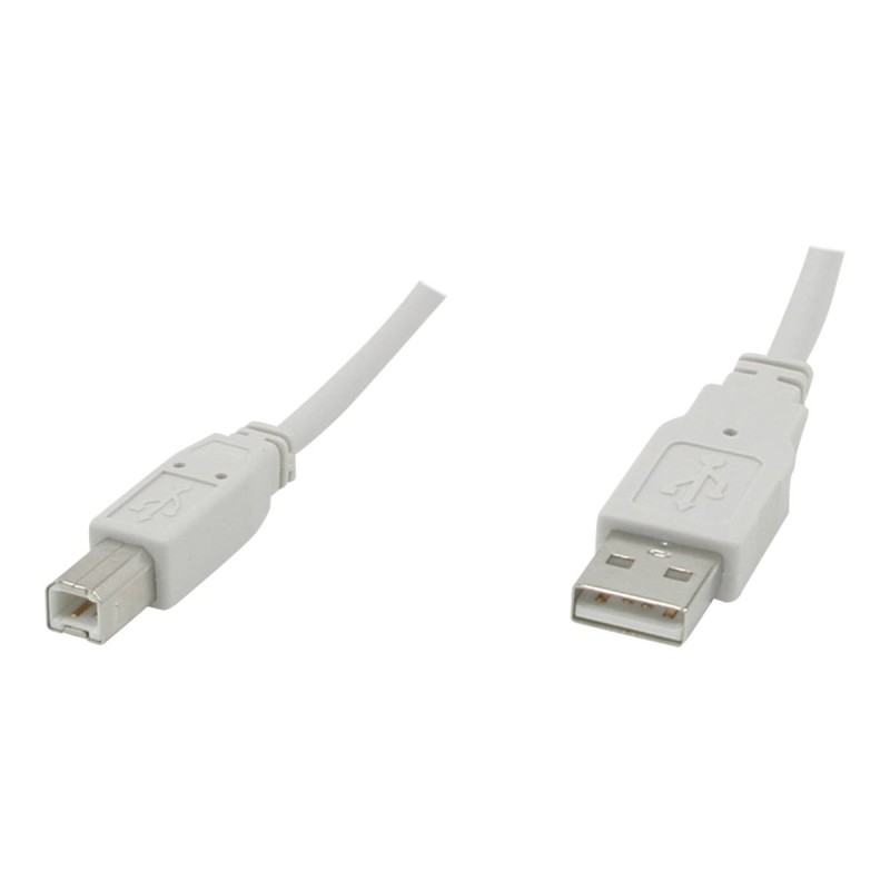 USB A-B 5M - White USB A-B 5M - White
