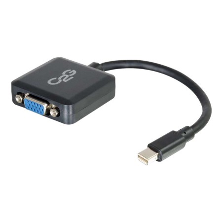 20cm Mini DisplayPort M to VGA F BLK