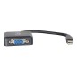 20cm Mini DisplayPort M to VGA F BLK