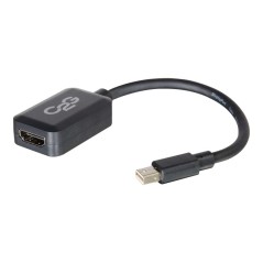 8in C2G Mini DisplayPort M to HDMI F BLK