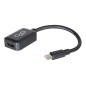 8in C2G Mini DisplayPort M to HDMI F BLK 8in C2G Mini DisplayPort M to HDMI F BLK