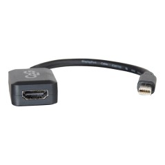 8in C2G Mini DisplayPort M to HDMI F BLK