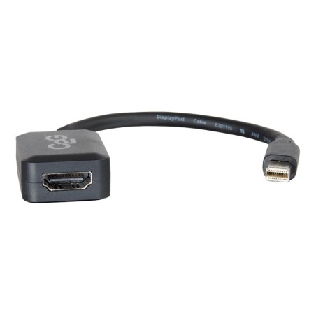 8in C2G Mini DisplayPort M to HDMI F BLK