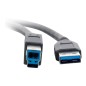 2m USB 3.0 AM-BM CBL BLK