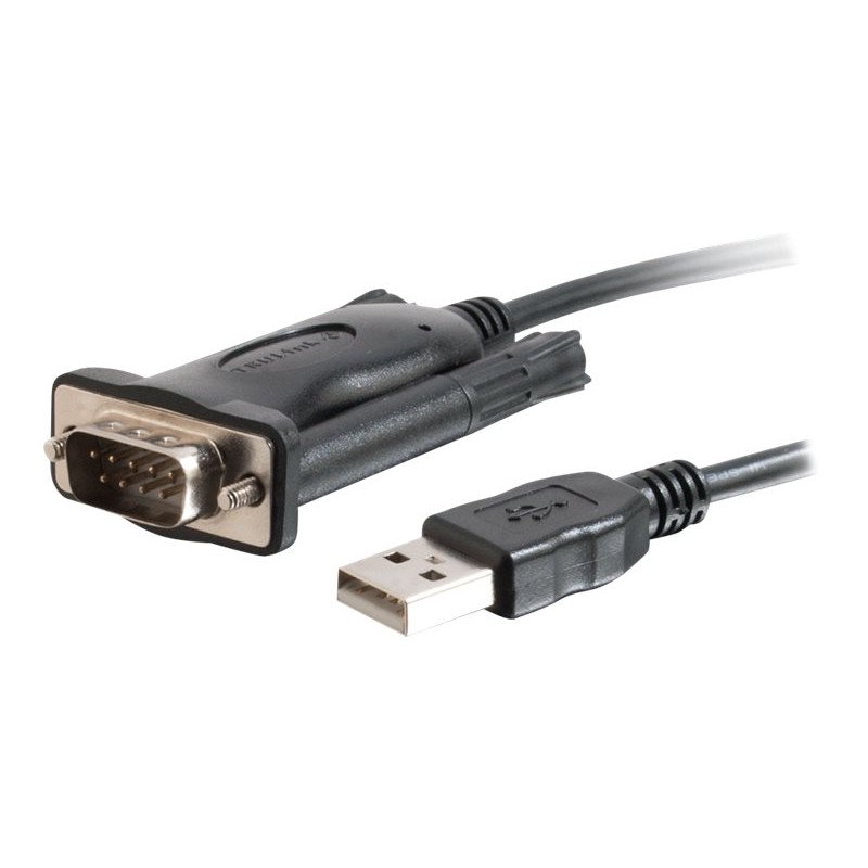USB TO DB9 MALE SERIAL ADPTR W/THUMBS