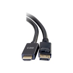 6ft DP to HDMI Cable 4K Passive Black