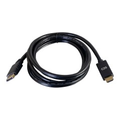 6ft DP to HDMI Cable 4K Passive Black