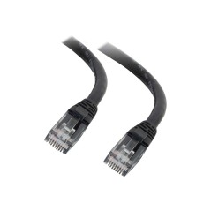 25FT BLK CAT6 PVC SNAGLESS UTP PATCH CB