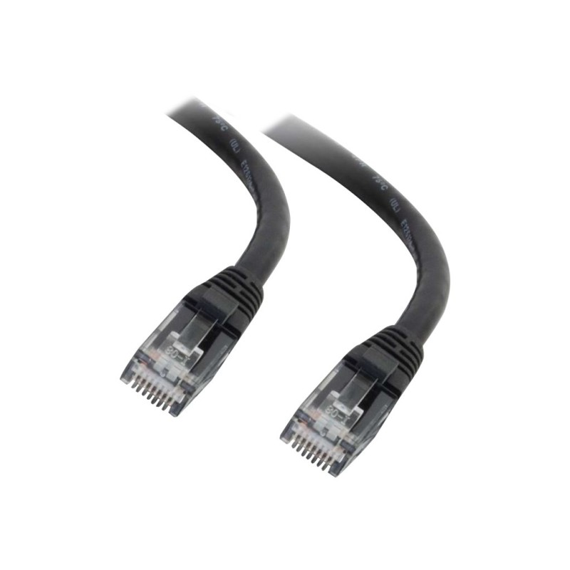 25FT BLK CAT6 PVC SNAGLESS UTP PATCH CB