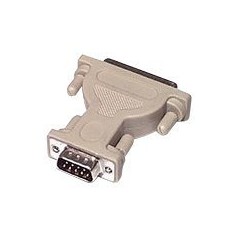DB9M TO DB25M SERIAL ADPTR