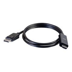 3ft DisplayPort to HDMI Cable 4K Black