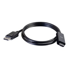3ft DisplayPort to HDMI Cable 4K Black