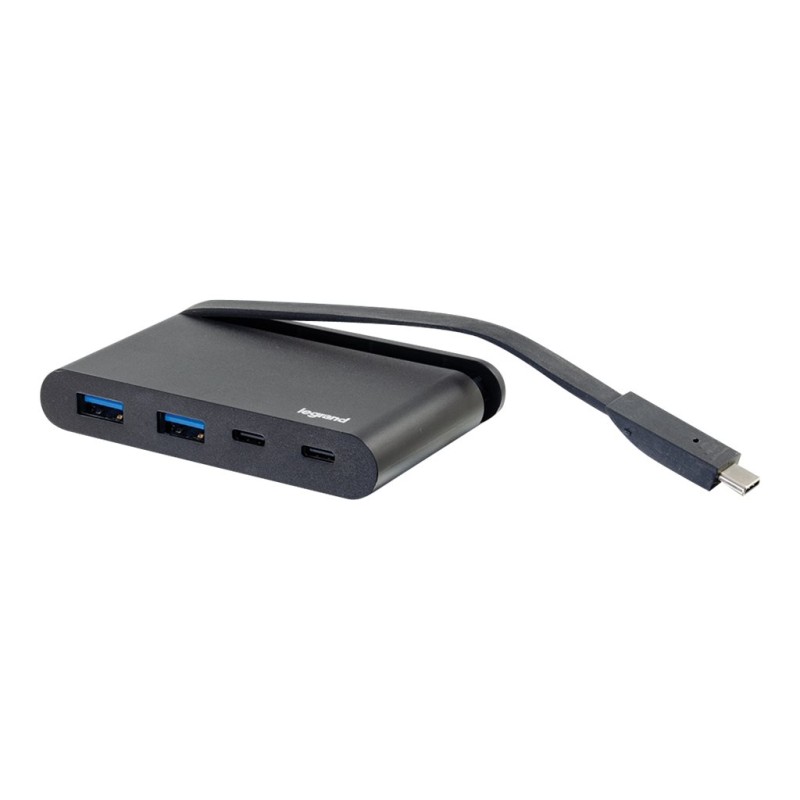USB-C Hub with USB-A USB-C and PD