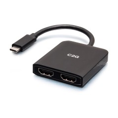 USB C to 2 Port HDMI MST Hub