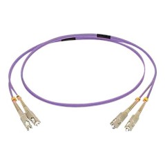 10m SC/SC OM4 LSZH Fibre Patch - Violet