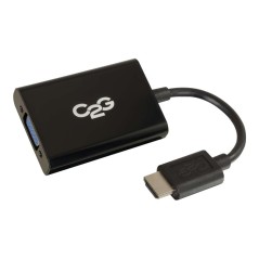HDMI M to VGA F w/pwr and audio