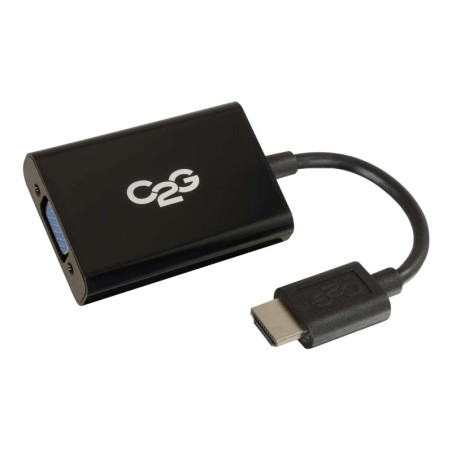 HDMI M to VGA F w/pwr and audio