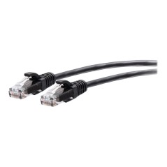 3FT/0.9M CAT6A SLIM PATCH 28AWG BLACK