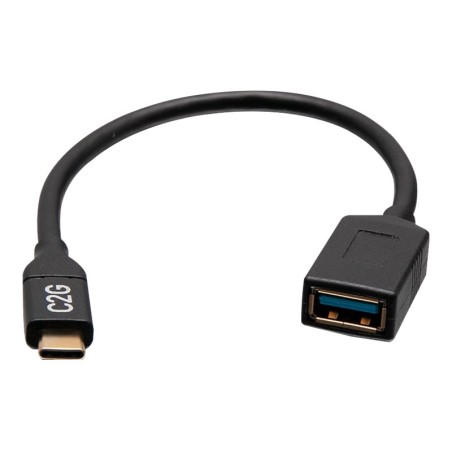 USB-C to USB A Dongle Adapter Black