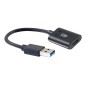 Cbl/6in .15m USB C Female to USB A Male Cbl/6in .15m USB C Female to USB A Male