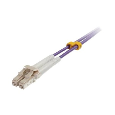 Cbl/2m LC/LC OM4 LSZH Fibre Patch-Violet