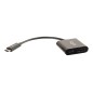 Cbl/USB-C to HDMI+USB-C Charging Black