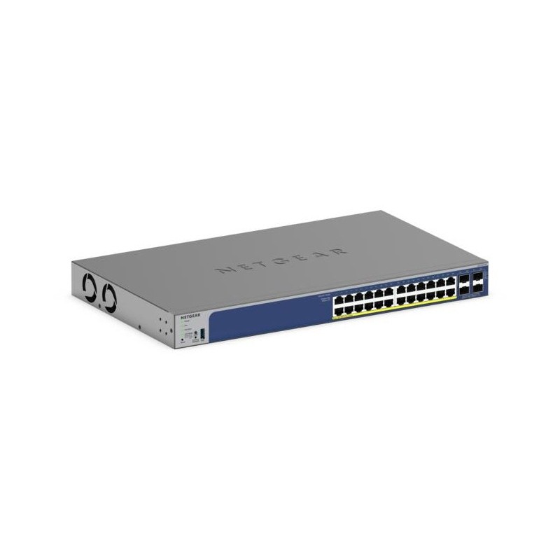 NETGEAR GS728TXP L2/L3 10G Ethernet (100/1000/10000) Connexion Ethernet, supportant l'alimentation via ce port (PoE) Noir