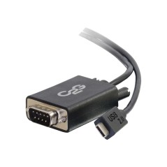 Cbl/USB-C To DB9 Serial RS232 AdptrCable