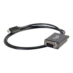 Cbl/USB-C To DB9 Serial RS232 AdptrCable
