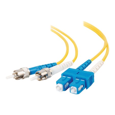 Cbl/2m ST/ST LSZH Dplx 9/125 SM Fibre