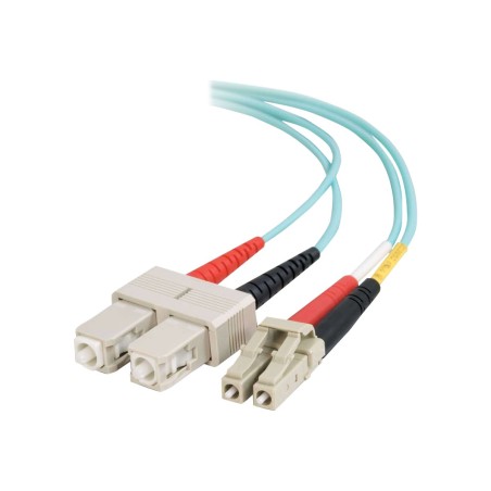 Cbl/15m LC/SC Dplx 50/125 10Gb LSZH Fbr